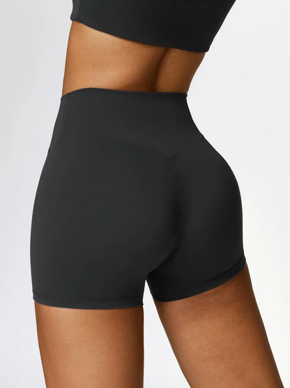 LOA Sculpt Elite Biker Short Black