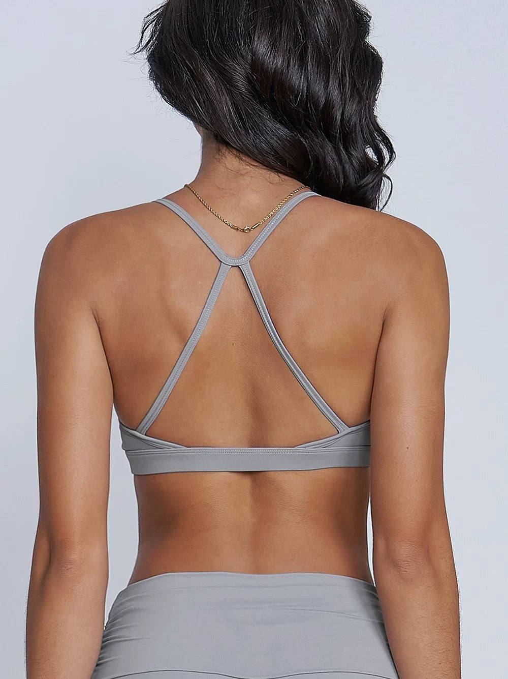 LOA SculptCore Plunge Bra Steel