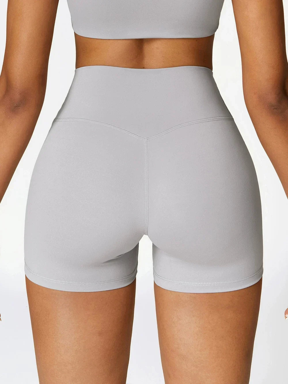 LOA Sculpt Elite Biker Short Grey