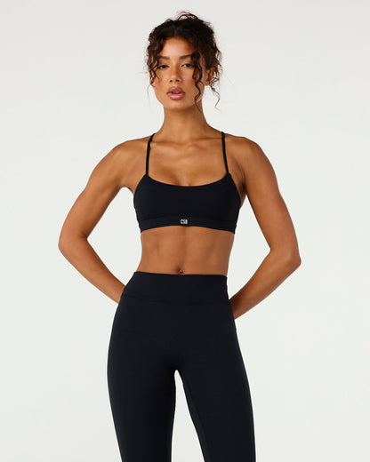 CSB Form Invisible Scrunch Leggings | Black
