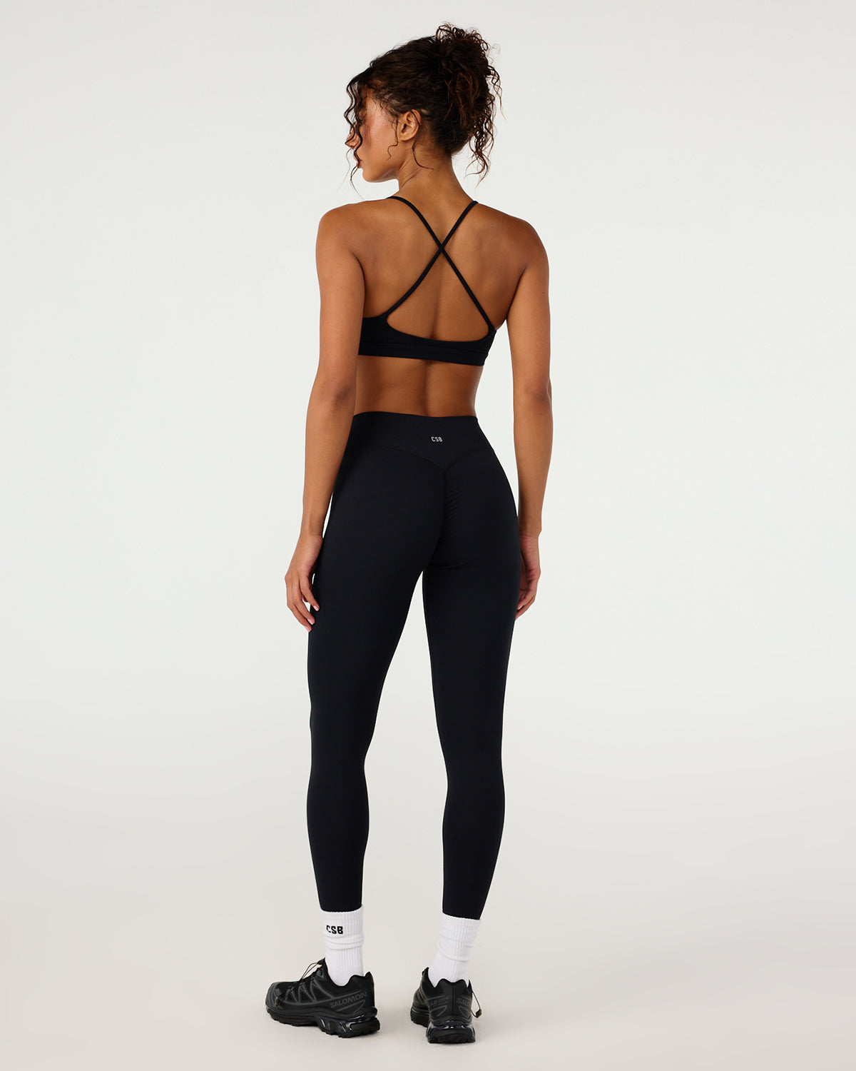 CSB Form Invisible Scrunch Leggings | Black