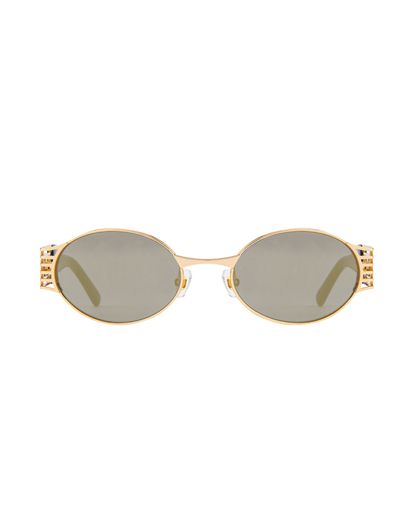 Pam - Mirror Gold Sunglasses