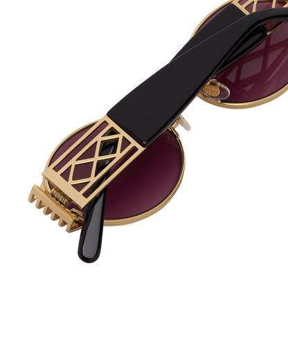 Pam - Plum Sunglasses