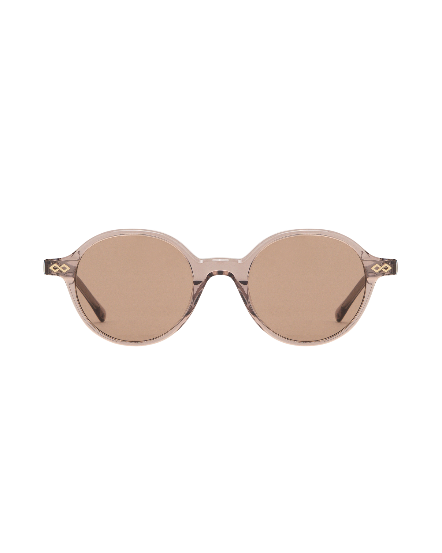 Rey - Clear Brown Sunglasses