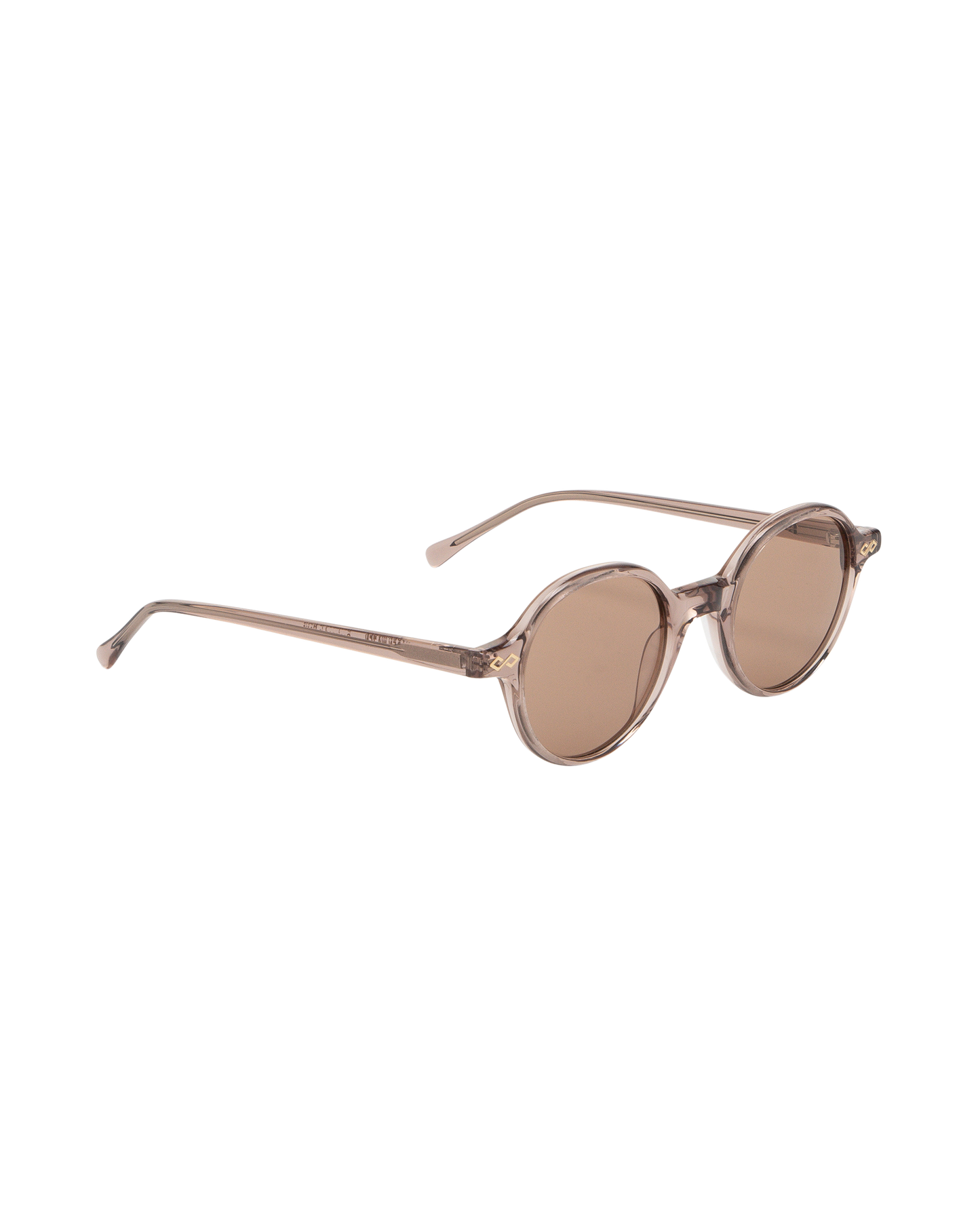 Rey - Clear Brown Sunglasses