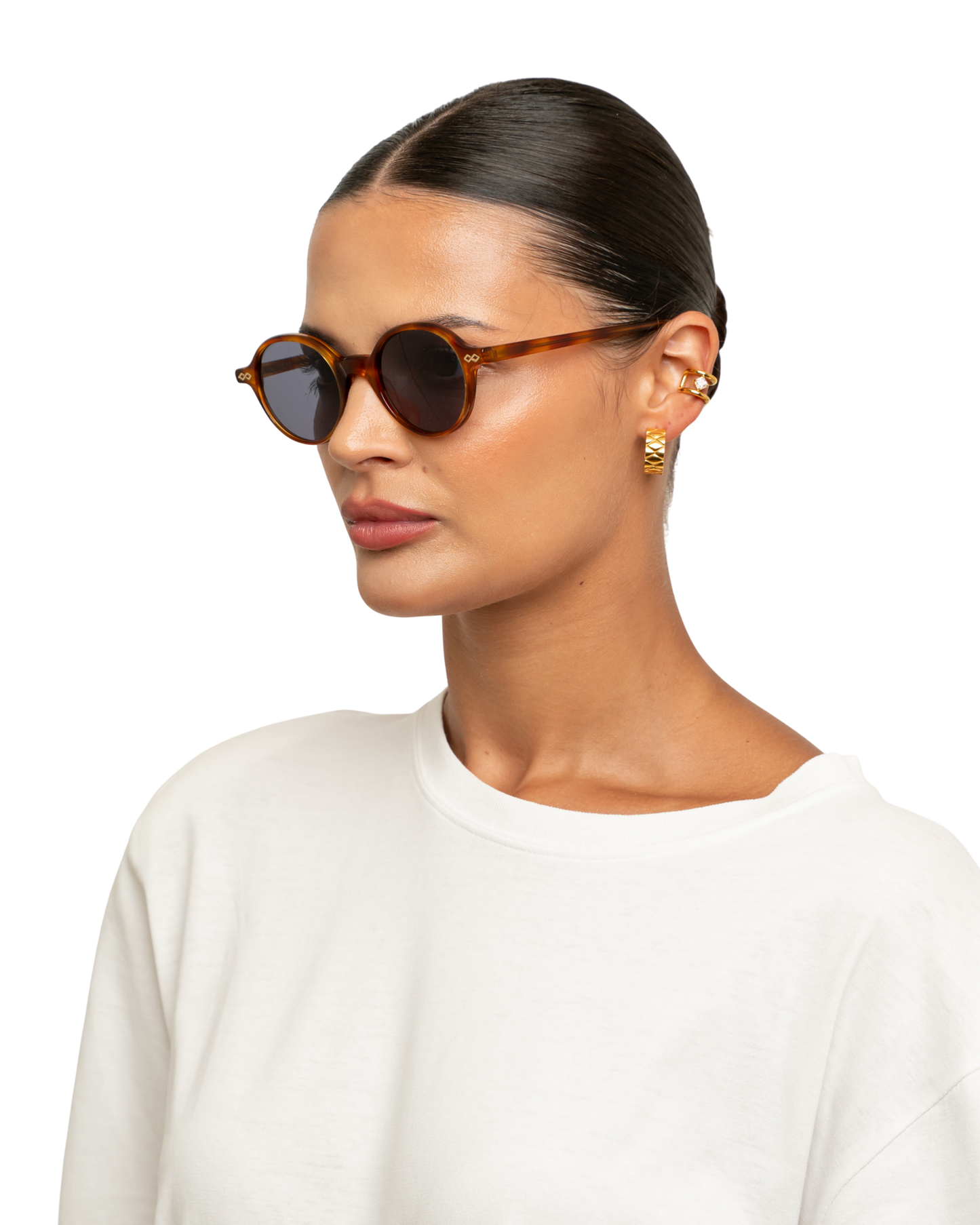 Rey - Honey Tortoise Sunglasses