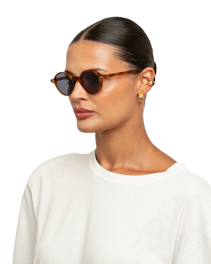 Rey - Honey Tortoise Sunglasses