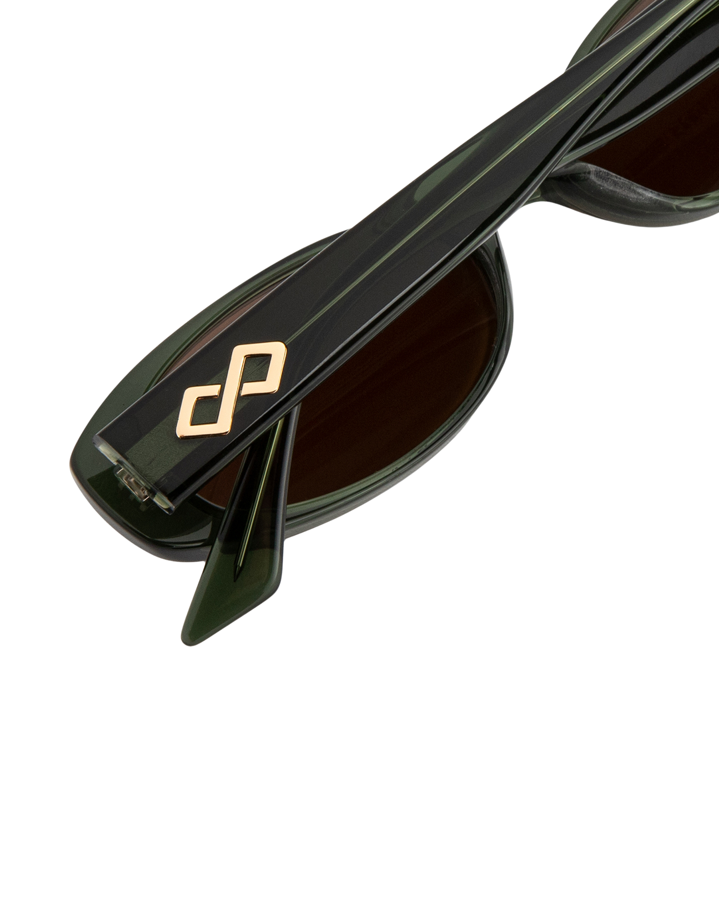 Rio - Brown on Olive Sunglasses