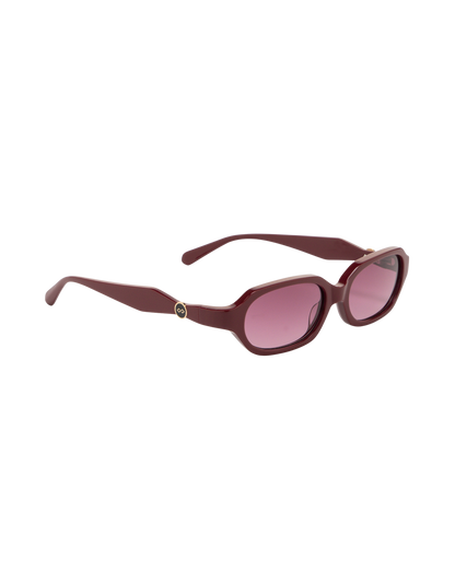 River - Burgundy Sunglasses