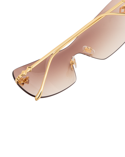 Rox - Ash Brown Sunglasses