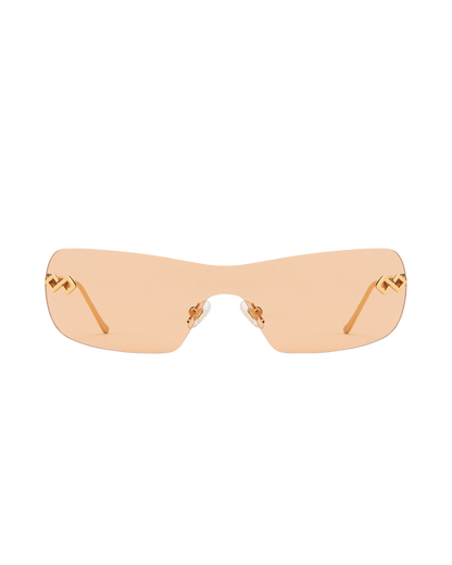 Rox - Orange Sunglasses