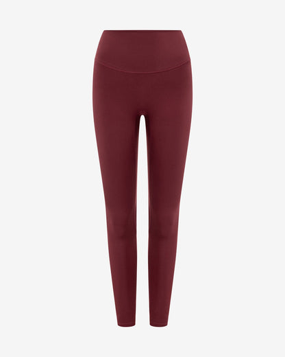 CSB Serenity Invisible Scrunch Leggings | Burgundy