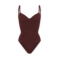 Skims Seamless Sculpt Brief Bodysuit Oxblood