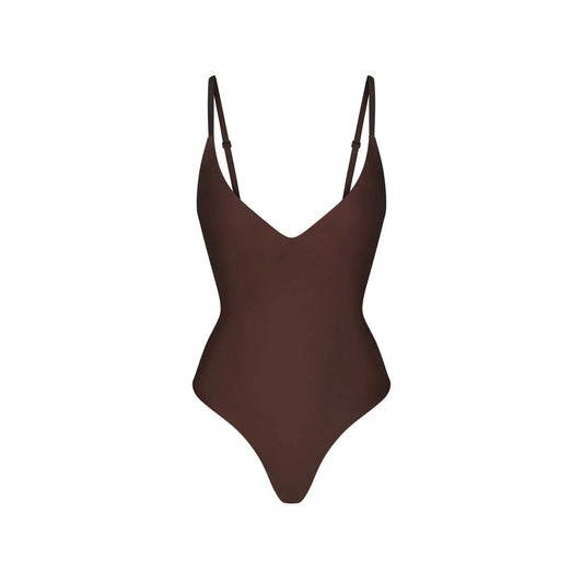 Skims Body Push-Up Thongs Bodysuit Cocoa