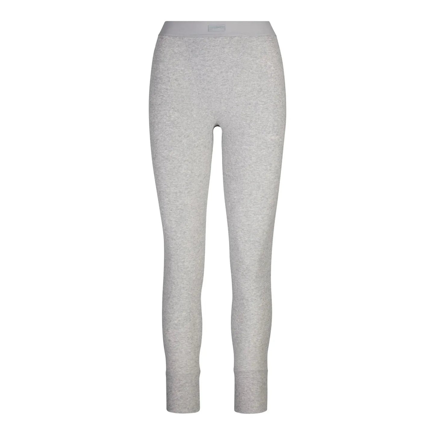 Skims Cotton Rib Legging Light Heather Grey