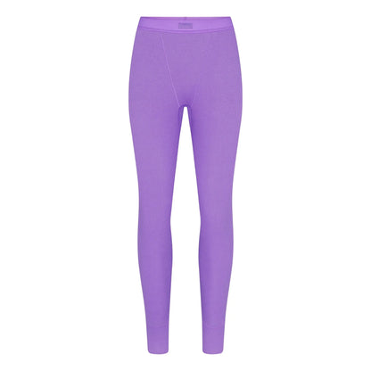 Skims Cotton Rib Legging Ultra Violet