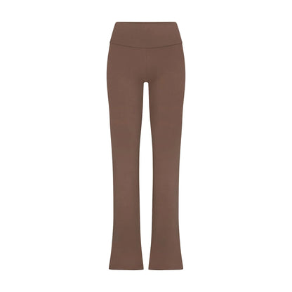 Skims Cotton Jersey Foldover Pant Truffle