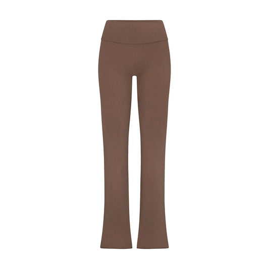 Skims Cotton Jersey Foldover Pant Truffle