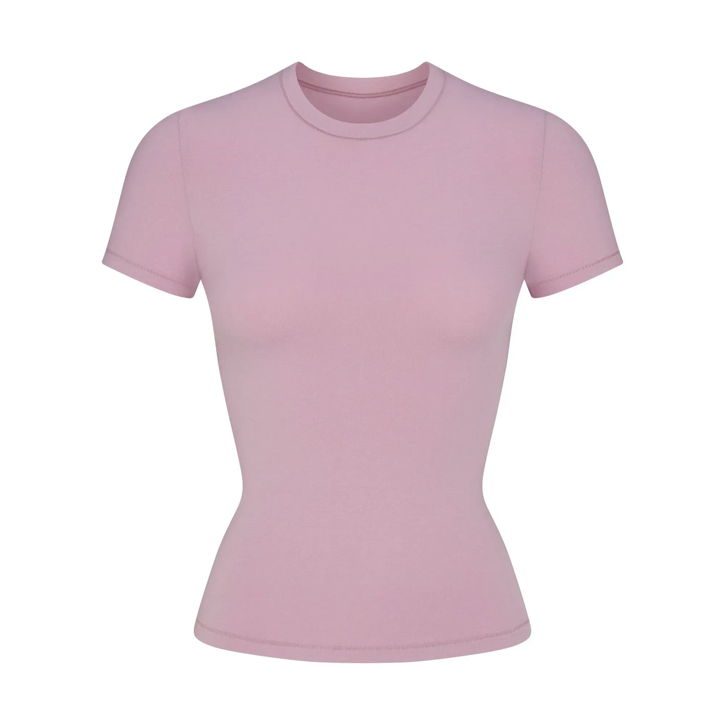 Skims Cotton Jersey T-shirt Dusk