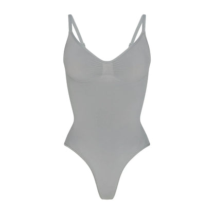 Skims Seamless Sculpt Thong Bodysuit Pacific