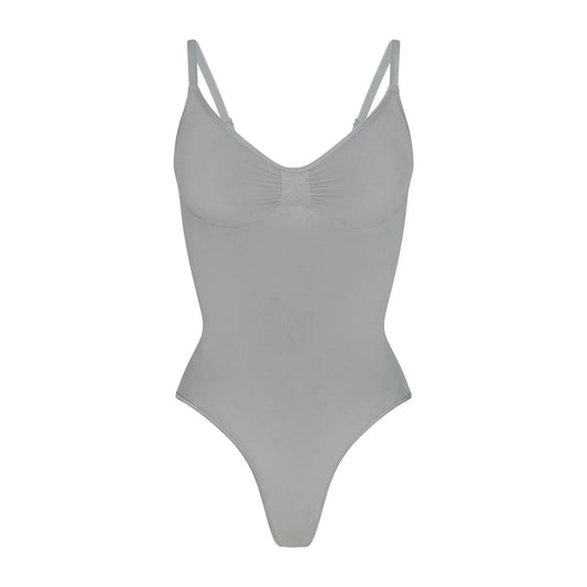 Skims Seamless Sculpt Thong Bodysuit Pacific