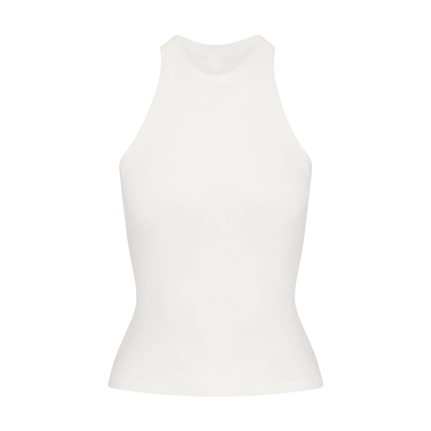 Skims Soft Lounge High Neck Tank Marble