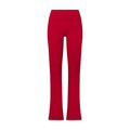 Skims Cotton Jersey Foldover Pant Cranberry