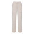 Skims Cotton Jersey Straight Leg Pant Heather Oatmeal