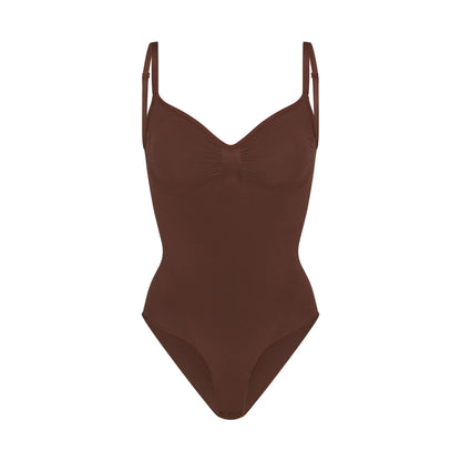 Skims Seamless Sculpt Brief Bodysuit Cocoa