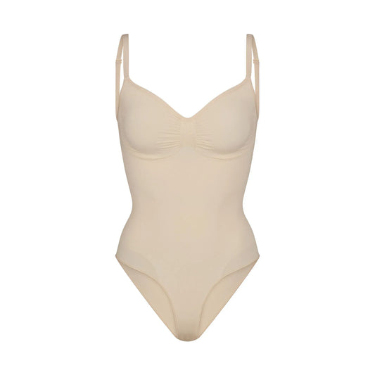 Skims Seamless Sculpt Brief Bodysuit Sand