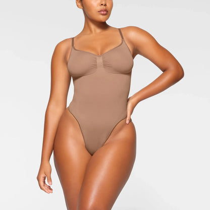 Skims Seamless Sculpt Thong Bodysuit Sienna