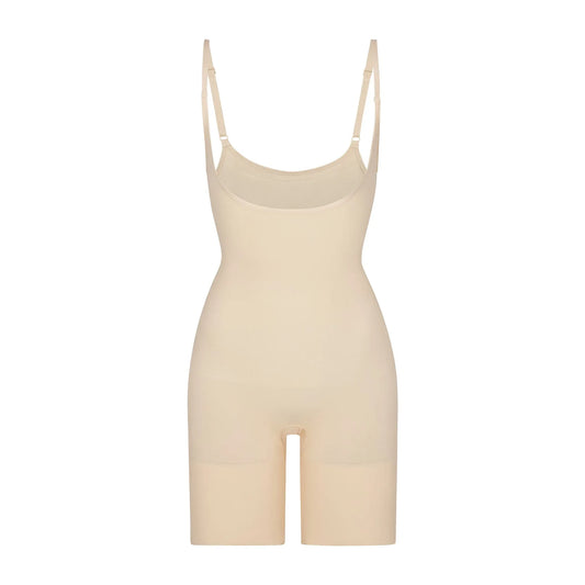 Skims Seamless Sculpt Open Bust Bodysuit Sand