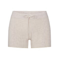 Skims Cotton Jersey Short Heather Oatmeal