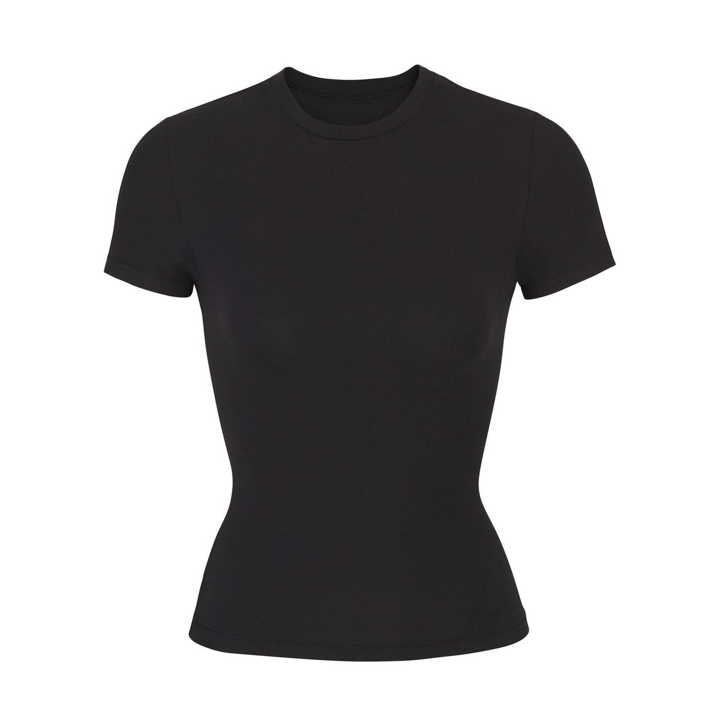 Skims Cotton Jersey T-shirt Soot