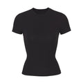 Skims Cotton Jersey T-shirt Soot