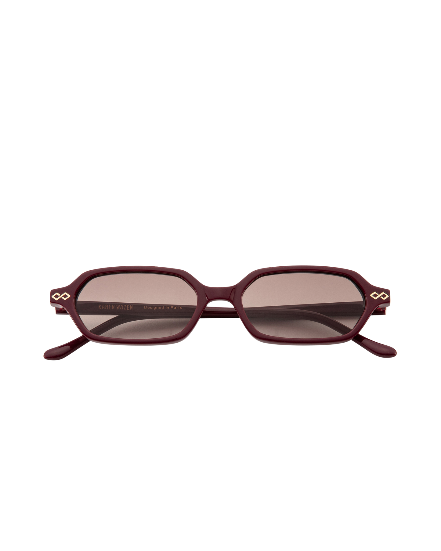 Sara - Burgundy Sunglasses