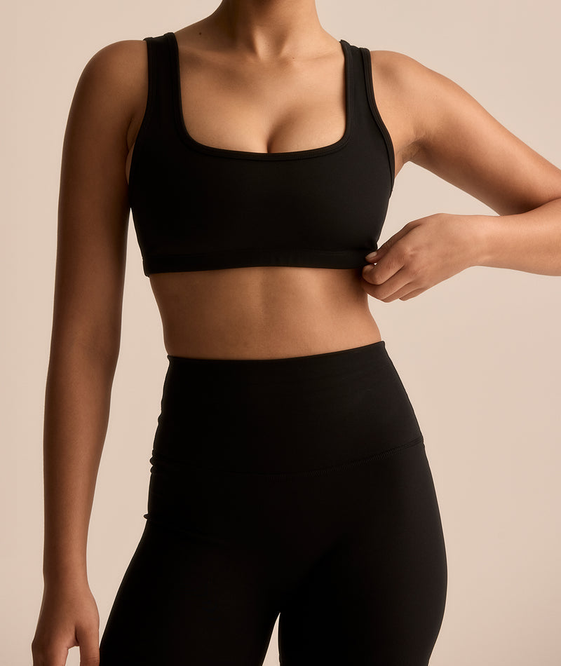 VEHLA SPORTS BRA - BLACK