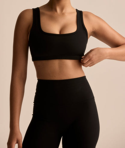VEHLA SPORTS BRA - BLACK