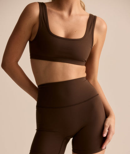 VEHLA SPORTS BRA - CHOC