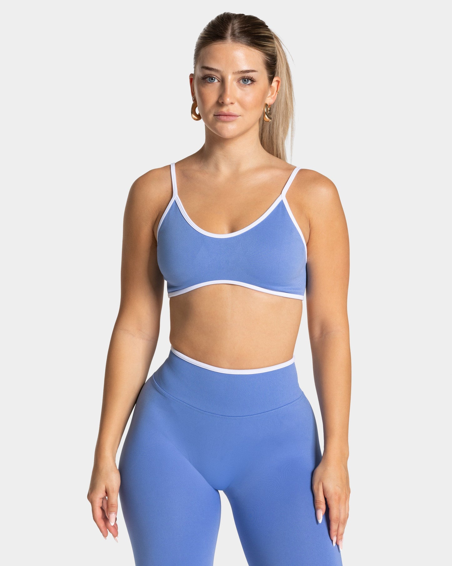 TEVEO Reggiseno Contrastline "Azure"