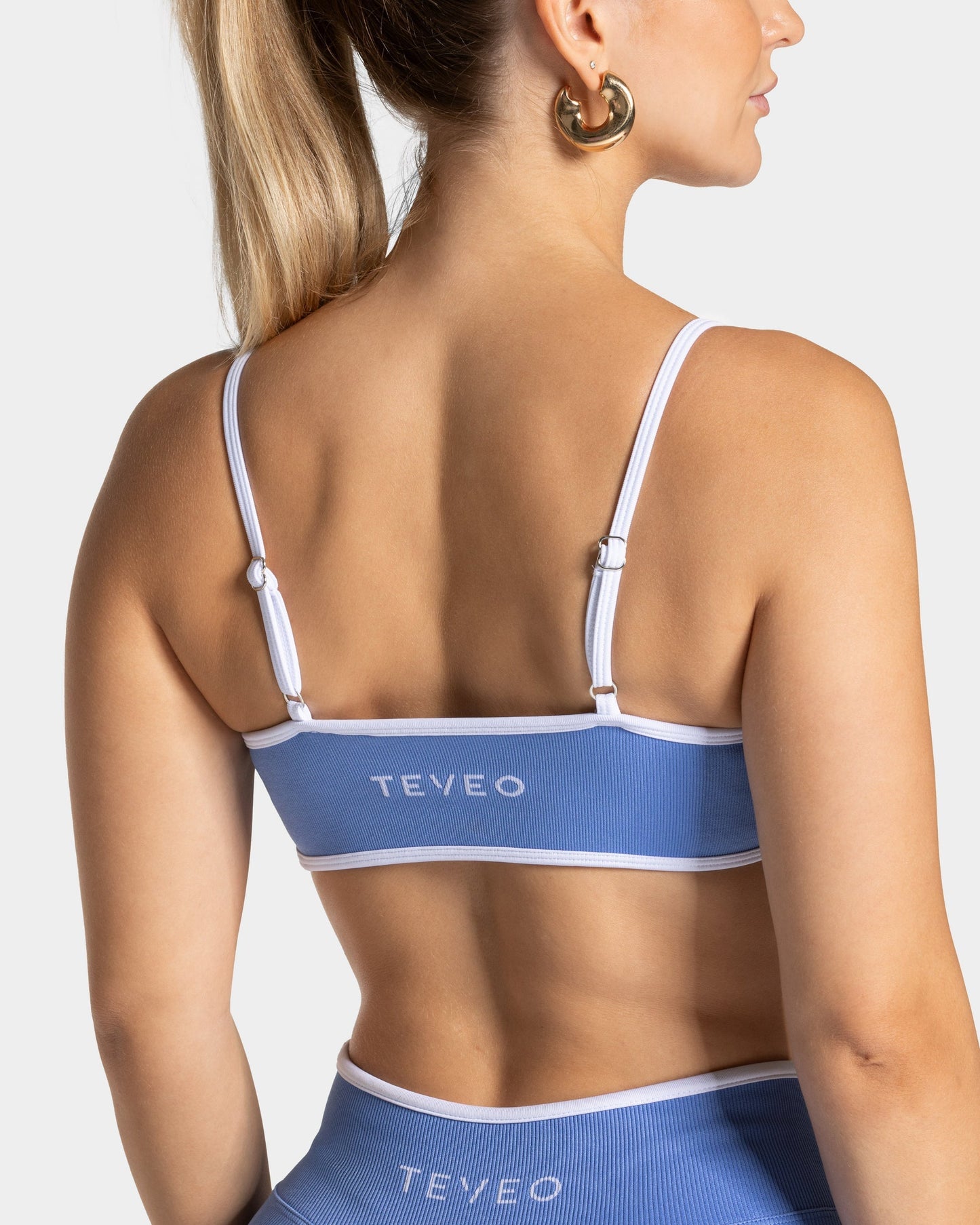 TEVEO Reggiseno Contrastline "Azure"