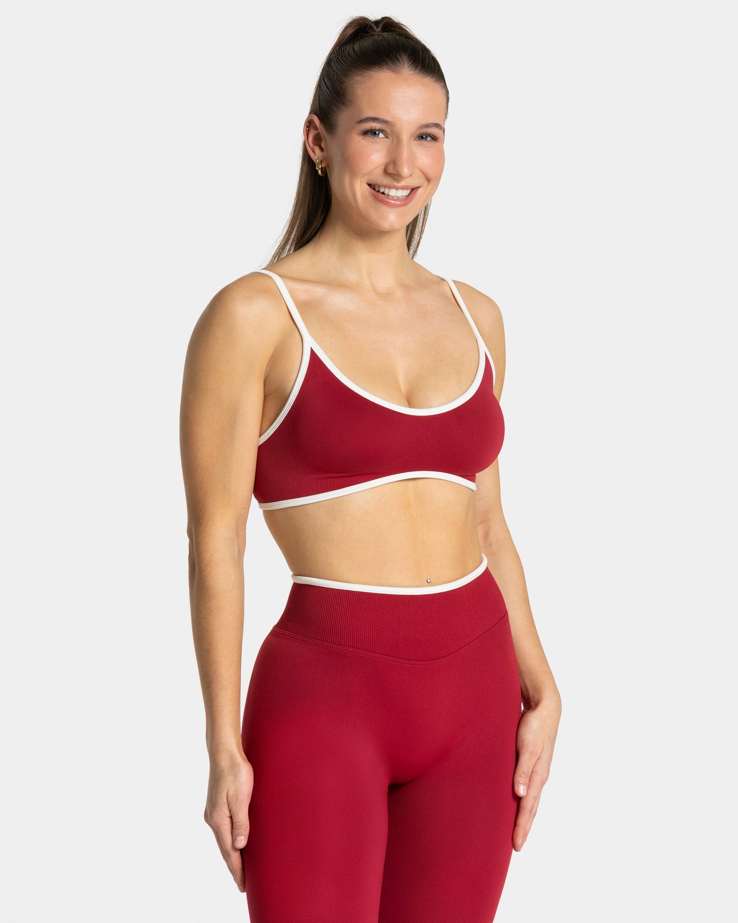 TEVEO Reggiseno Contrastline "Crema"