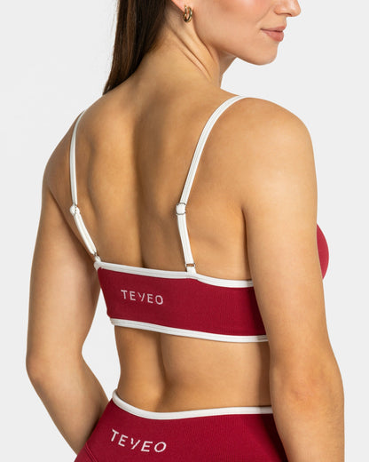 TEVEO Reggiseno Contrastline "Crema"