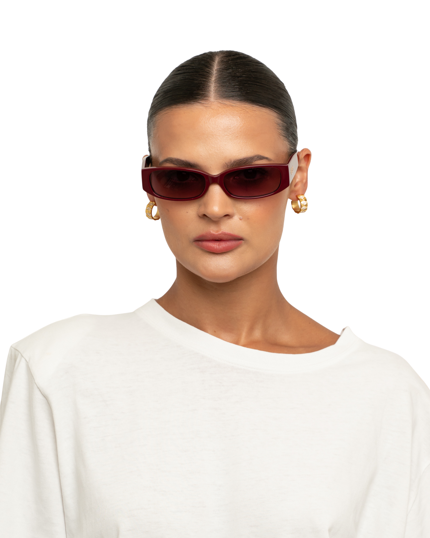 Tala - Burgundy Sunglasses