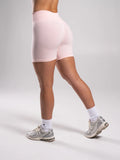 Pump Mid Rise Short - Ballet Pink Alphalete