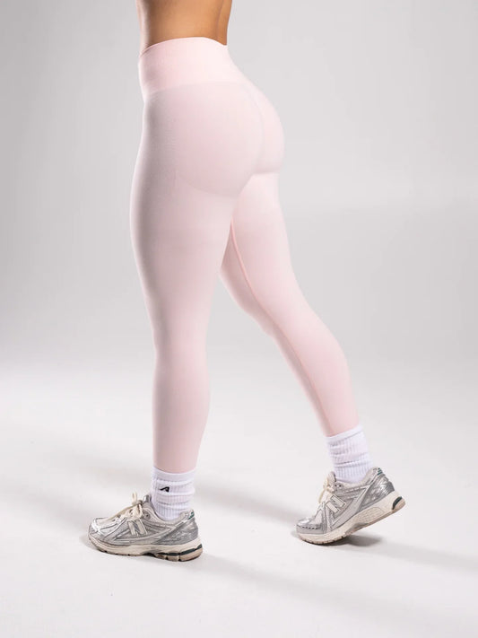 Pump Mid Rise Legging - Ballet Pink Alphalete