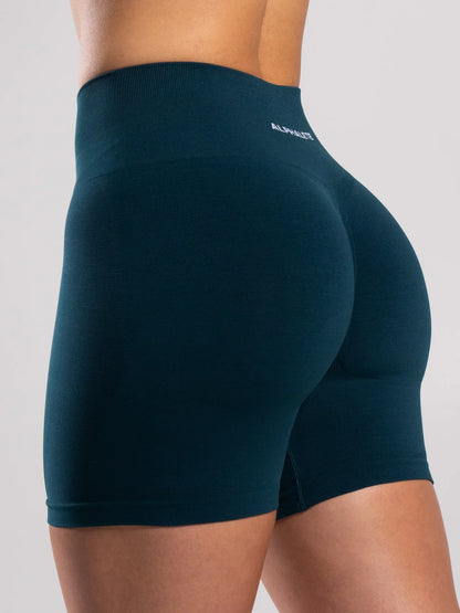 Pump Mid Rise Short - Deep Sea Alphalete