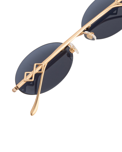 Vicky - Navy Blue Sunglasses