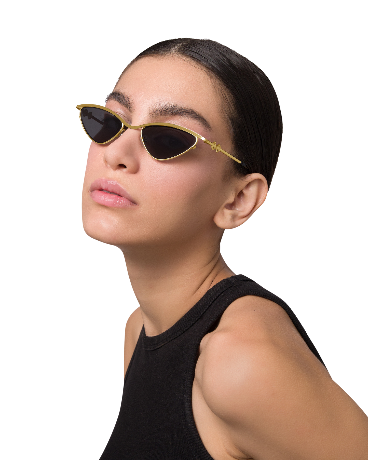 Zoe - Gold Sunglasses