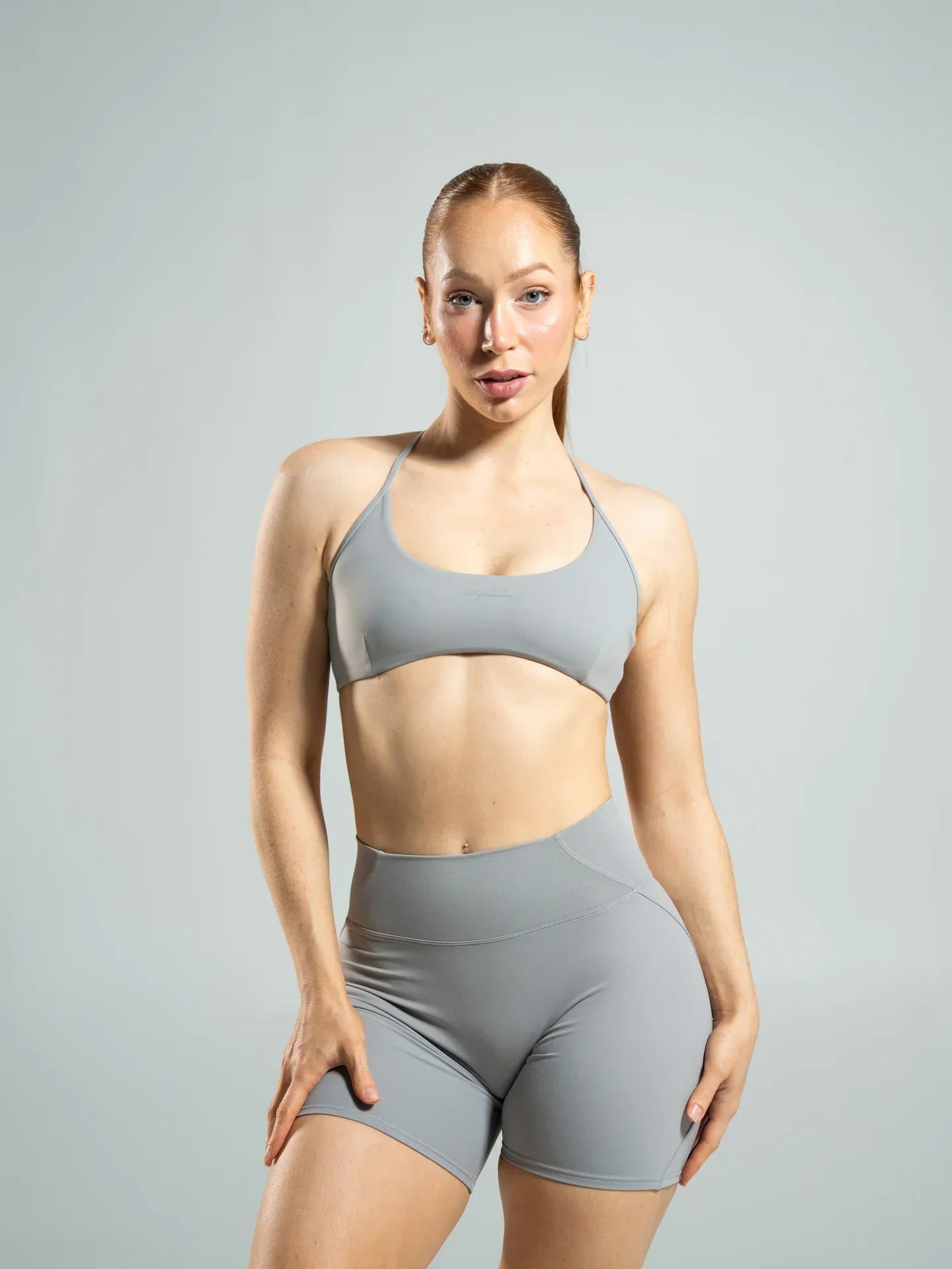 Alphalete  Axis Bra - Nickel